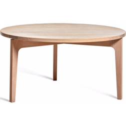 Mavis Höllviken White Pigmented Matt Lacquered Oak Coffee Table 80cm