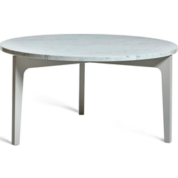 Mavis Höllviken Light Grey/Carrara Marble Coffee Table 80cm