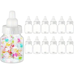 Shein 12pcs Mini Transparent Plastic Candy Jars