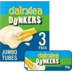 Dairylea Dunkers Jumbo Tubes Cheese Snacks 41g 3pack