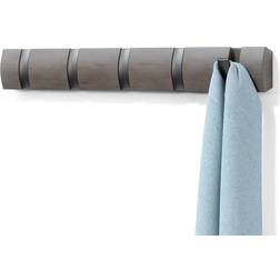 Umbra Flip Knagerække 5 Knagerække Grå Tøjkrog 50.8cm