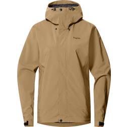 Haglöfs Breeze Proof Jacket Women - Oak Brown