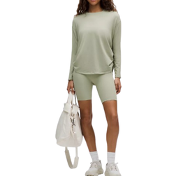 Lululemon Side-Cinch Long-Sleeve Shirt - Fog Green