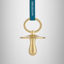 Waterford Pacifier Golden Christmas Tree Ornament