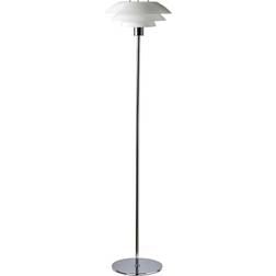 Dyberg Larsen DL31 Opal/Chrome Floor Lamp 133cm