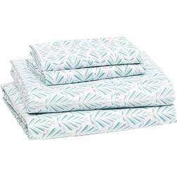 Amazon Lightweight Super Soft Bed Sheet Blue (259x228.6cm)