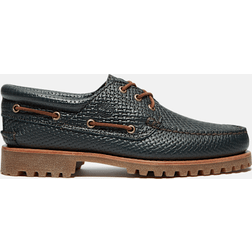 Timberland Authentic 3-Eye Lug Handsewn Boat Shoe - Dark Green