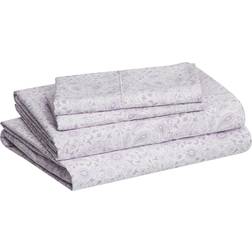 Amazon Lightweight Super Soft Bed Sheet Purple (259x228.6cm)