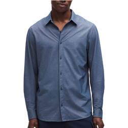 Lululemon Commission Long-Sleeve Shirt - Enzyme Dye Club Blue