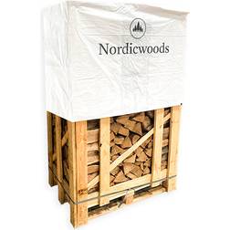 Nordicwoods Ovntørret brænde Mix brændetårn Brænde 900kg