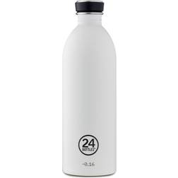 24 Bottles Urban Ice White Water Bottle 1L