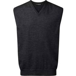 Clipper Milan Slipover Vest - Charcoal