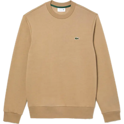 Lacoste Fleece Crewneck Sweatshirt - Beige