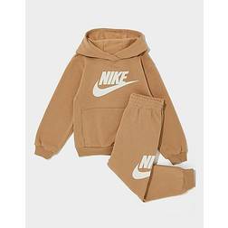 Nike Club Fleece Tracksuit Kids - Brown
