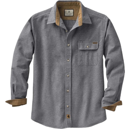 Legendary Whitetails Men's Buck Camp Flannel Shirt - Charcoal Heather