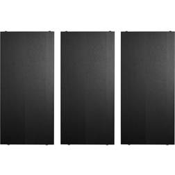 String Systems Ash Black Stain Shelf 3pcs