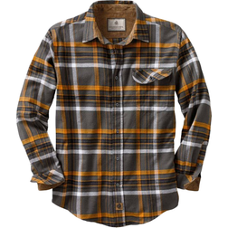 Legendary Whitetails Men's Buck Camp Flannel Shirt - Platinum Plaid