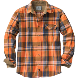 Legendary Whitetails Men's Buck Camp Flannel Shirt - Canyon Plaid
