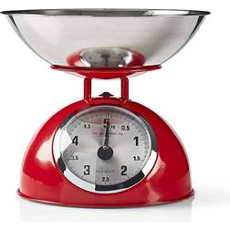 Nedis Kitchen Scale Red