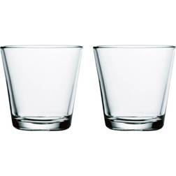 Iittala Kartio Clear Drinking Glass 21cl 2pcs