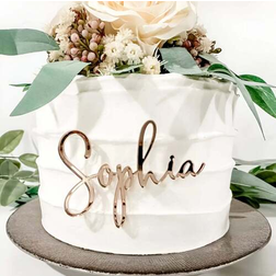 Shein Personalized Acrylic Cake Decoration