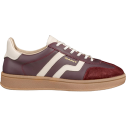 Gant Cuzima Retro Sneakers Skinn Mocka - Röd