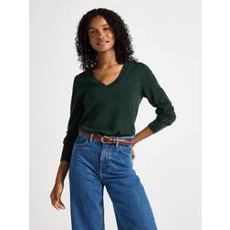 Lindex Fine-Knit V-Neck Jumper