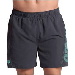 Arena Boxer de Bain Fundamentals Logo - Gris