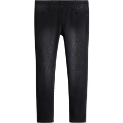 H&M Denimsvart Denimjeggings -
