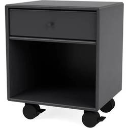 Montana Furniture Dream Anthracite/Black Bedside Table 30x35.4cm