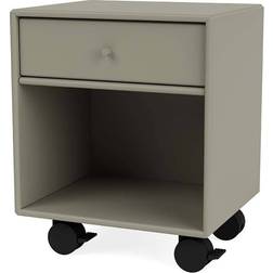 Montana Furniture Dream Fennel/Black Bedside Table 30x35.4cm