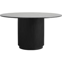 Nordal Erie Black Dining Table 140cm