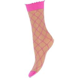 Hype The Detail Logo Socks - Strumpor - Pink/Tan