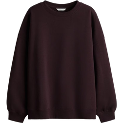 H&M Oversized Sweatshirt - Burgundy