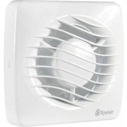 Xpelair Single Speed 100mm Axial Extract Fan with Timer
