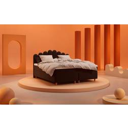 Bedre Nætter Venus 4040 Black Continental Bed 180x200cm