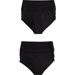 H&M Dame Trusser Hipster Bomuld - Sort