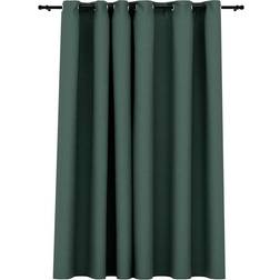 vidaXL Linen-Look Green 245x290cm