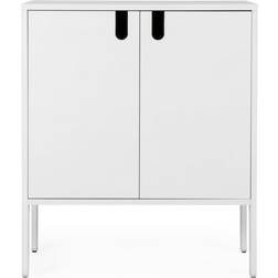 Tenzo Uno 2 Door White Storage Cabinet 76x89cm