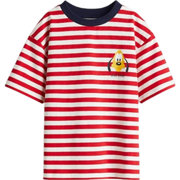 H&M Dreng Pluto T-shirt Med Tryk - Rød