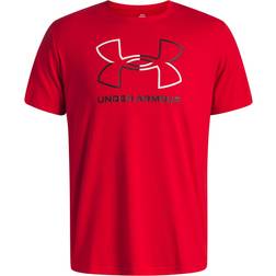 Under Armour Foundation Men's Short Sleeve T-shirt - Red/White/Black