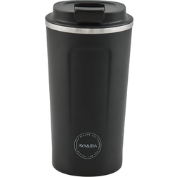 AYA&IDA CUP2GO Matte Black Travel Mug 50cl