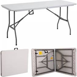 Gr8 Garden New Compact Foldable 6ft Heavy Duty Camping Trestle - White