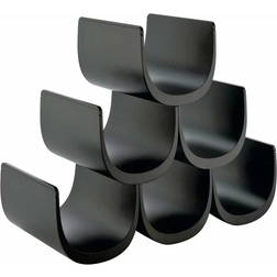 Alessi Noè Black Wine Rack 34.5x27cm