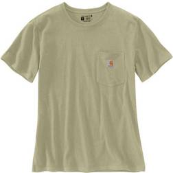 Carhartt Workwear Pocket T-Shirt - Hellgrün/Dried Clay