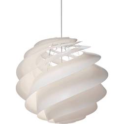 Le Klint Swirl 3 Small White Pendant Lamp ∅ 32cm