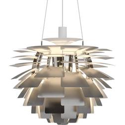 Louis Poulsen Ph Artichoke Bluetooth Stainless Steel/White Pendant Lamp ∅ 60cm
