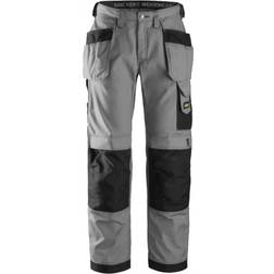Snickers Workwear 3213 Craftsmen Holster Pockets Trousers - Grey/Black