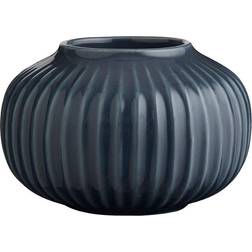 Kähler Hammershøi Anthacite Candle Holder 6.5cm