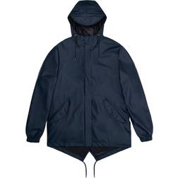 Rains Fishtail Jacket - Navy